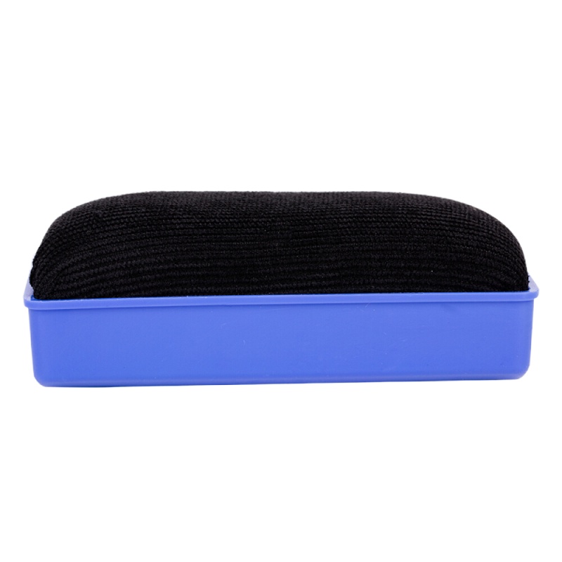 得力（deli）白板擦 黑板擦绒布海绵板刷 画板擦 写字板擦办公文具用品 背部带有磁性 7837