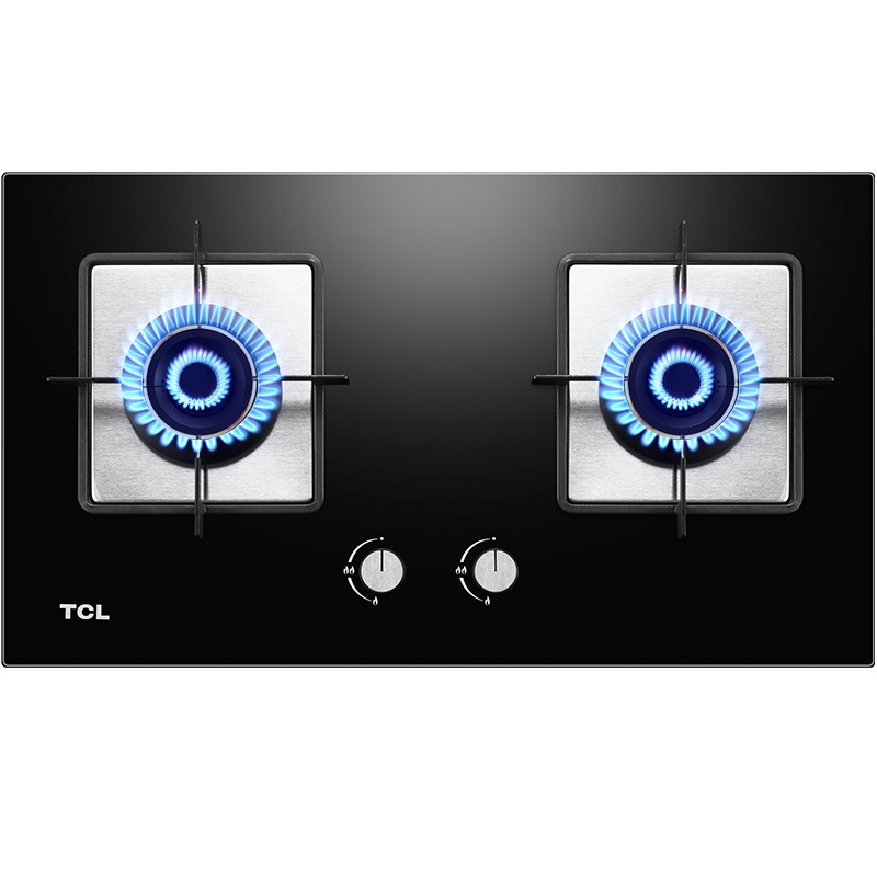TCL JZT-5203B 燃气灶煤气灶双灶灶台式家用煤气灶炉具天然气