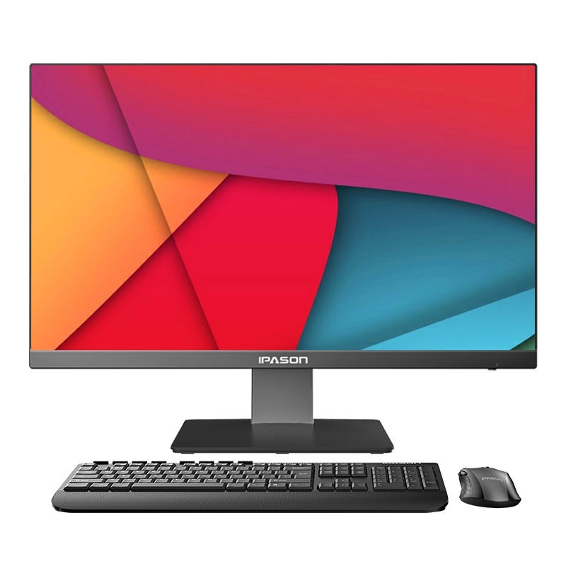 攀升 A3 23.8寸大屏超薄一体机(十代酷睿i3 1005G1 8G 256G高速固态 双频WiFi+蓝牙 键鼠套装 3年质保)商务一体机 家用办公一体机