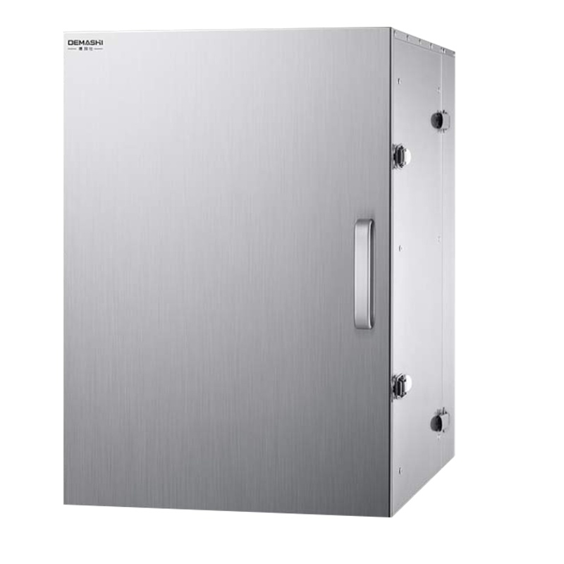 德玛仕 DEMASHI 不锈钢消毒柜 紫外线消毒 商用 银行 餐具碗筷消毒 货币书籍消毒 银行纸币单门消毒柜 100Q-