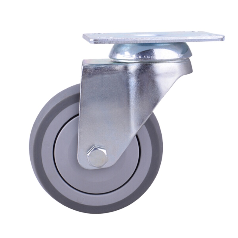 萃姿尔(TRESOR)轻型静音脚轮手推车轮子车轱辘直径180mm