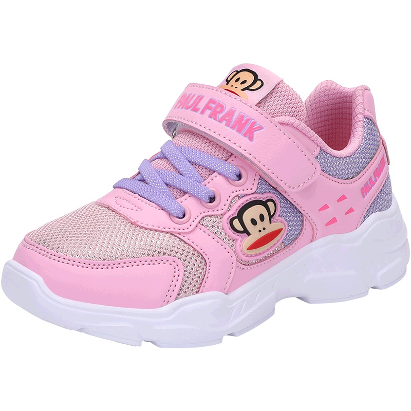 大嘴猴童鞋女童鞋子2019春款透气女童网红老爹鞋儿童运动鞋女