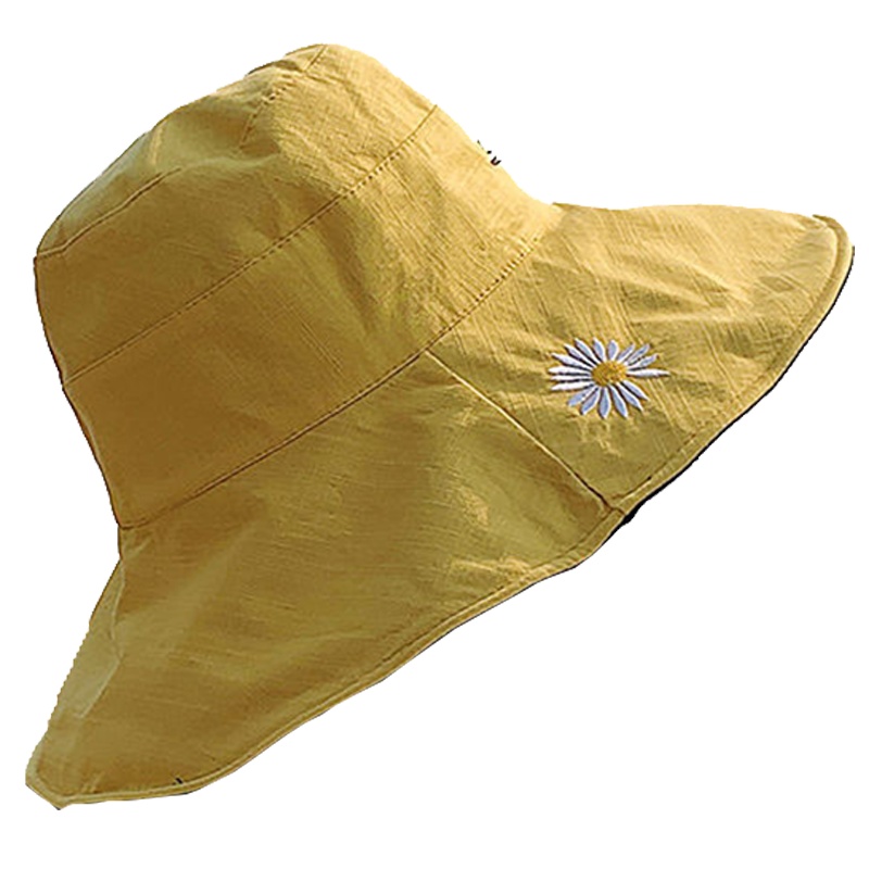 苏宁宜品韩版小雏菊渔夫帽女