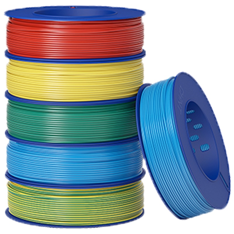 正泰电线国标家装单股铜线硬线BV1.5/2.5/4/6平方铜照明电工电线 BV单芯硬线家用电线家用电缆电源线