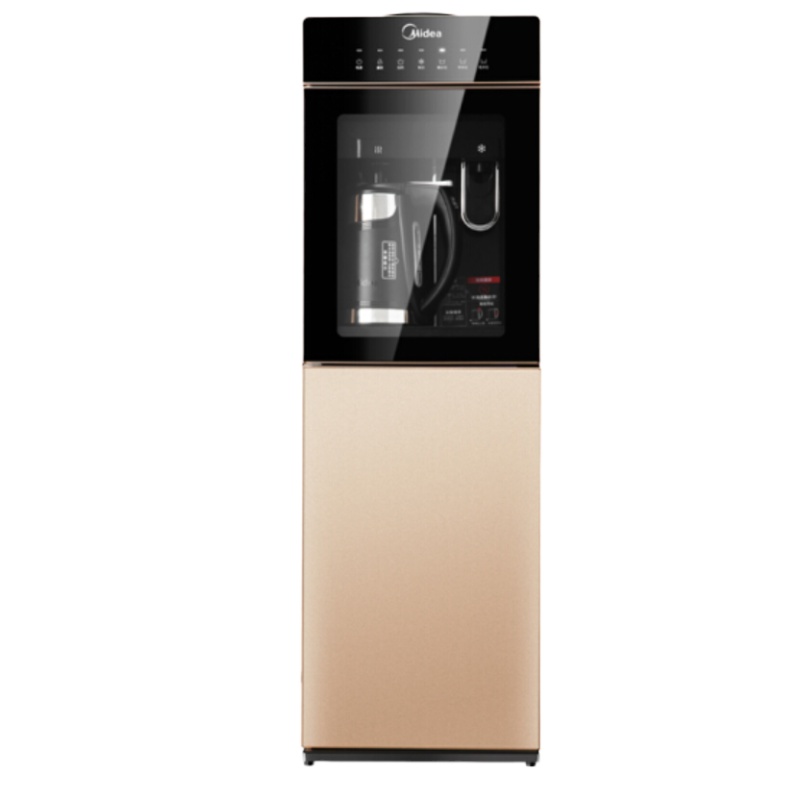 美的(Midea)立式饮水机 MYD827S-W柜式家用双门冷热型饮水机冰热制冷制热