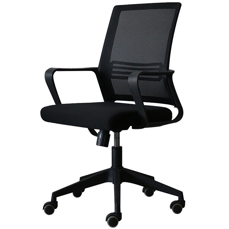 格具(GEJU)电脑椅办公椅职员培训椅洽谈椅可升降网布转椅