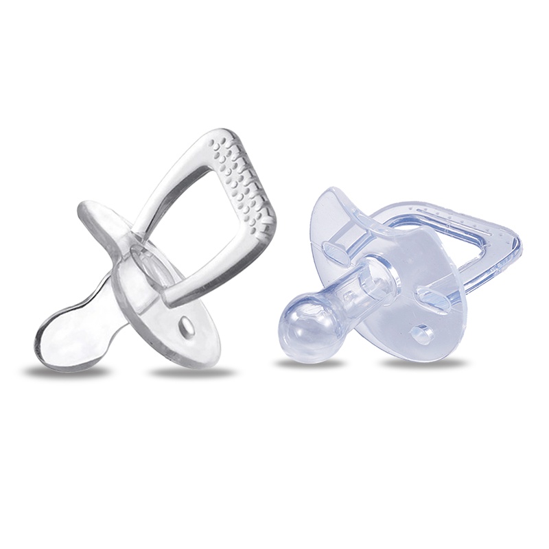 贝斯比Bassby婴儿安抚奶嘴超软硅胶安睡型新生儿宝宝安慰奶嘴0-6-18个月