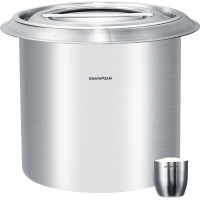 品味.尚尼帕尔玛系列18/10不锈钢米桶米缸15kg 密封防虫米箱28cm 送小量米杯