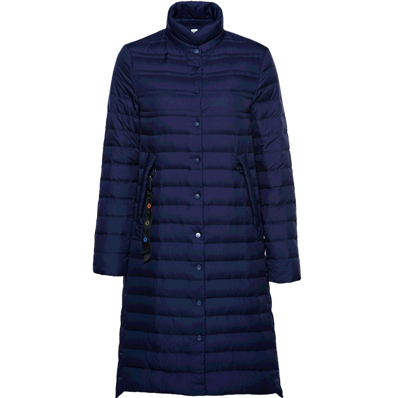 波司登春秋季百搭女装外套显瘦女中长款连帽羽绒服潮