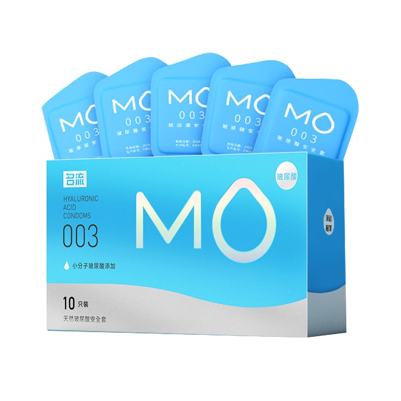 名流MO003蓝横版10只MO三款[30]MO003(蓝10只+颗粒10只+紧绷10只)玻尿酸避孕套女士专