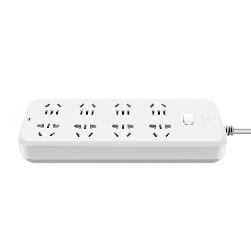 公牛 GN-B5080 长5米八位总控开关插座/排插/接线板/拖线板 单只装