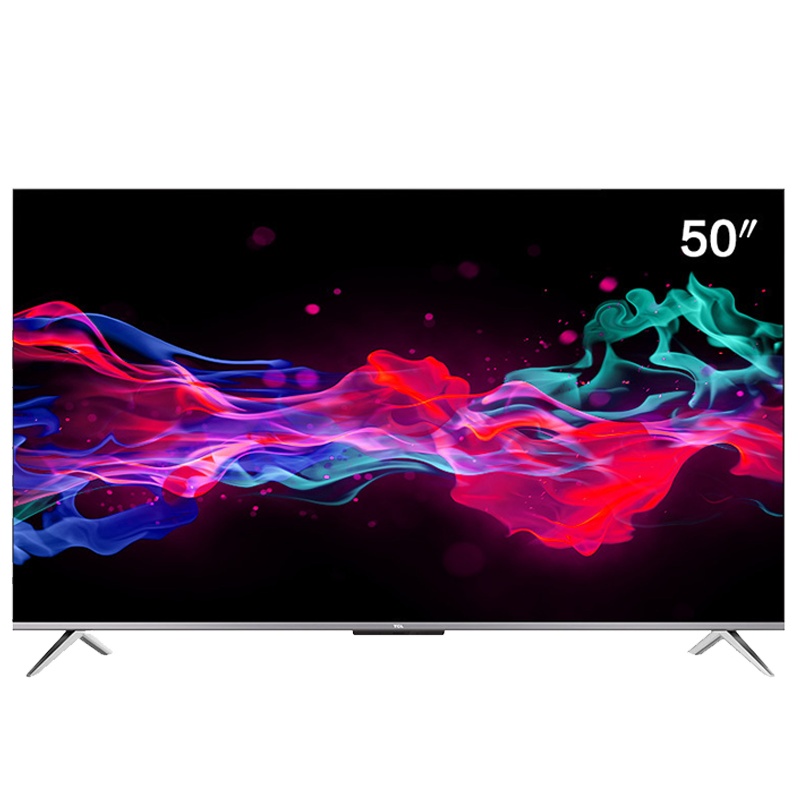 TCL电视 50V8 50英寸 4K超高清 AI声控超薄全面屏 家庭影院智能液晶平板电视机