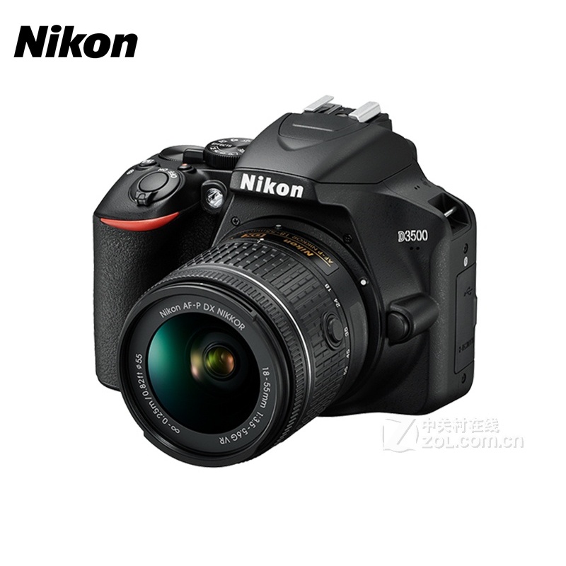 Nikon尼康D3500 (18-140mm f/3.5-5.6G ED VR)单镜头套装 单反相机2416万有效像素