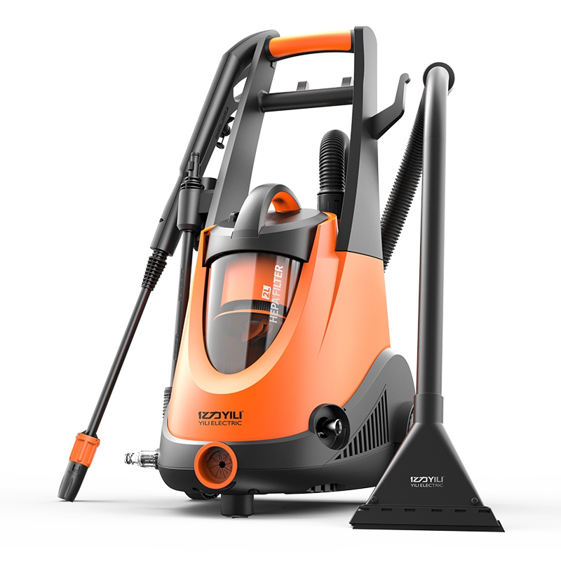 亿力 YILI 新品洗车机吸尘器二合一清洁洗车神器高压清洗机YE01