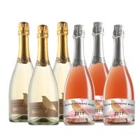 慕拉(MOULA)起泡酒 莫斯卡托气泡酒女士甜型冰酒白葡萄起泡酒6支整箱 750ML*6