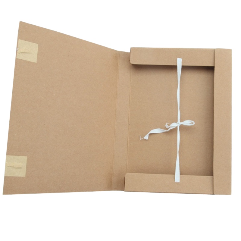 【精选】广博A8013牛皮纸A4档案盒30mm (100只价格)