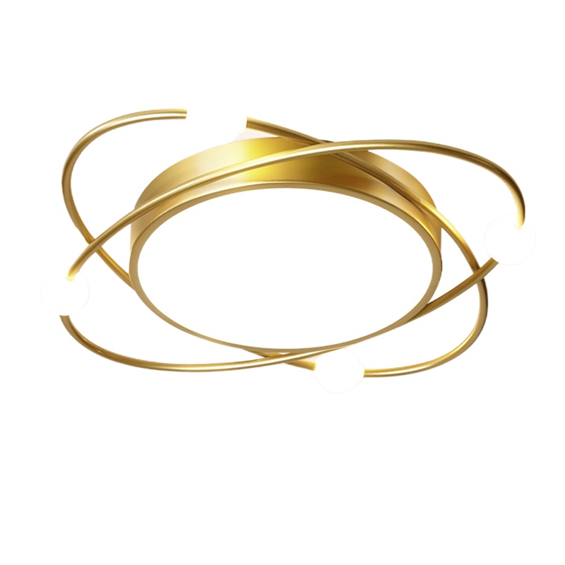 北欧后现代吸顶灯个性创意卧室灯时尚简约餐厅书房儿童房变光灯具