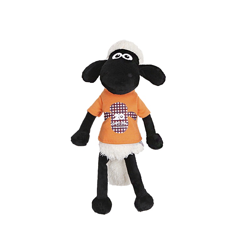 小羊肖恩 NICI 橙色T恤肖恩公仔 88892