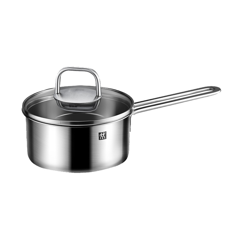 双立人 (ZWILLING)Nova plus16cm小炖锅不锈钢锅具宝宝辅食锅泡面锅小奶锅汤锅
