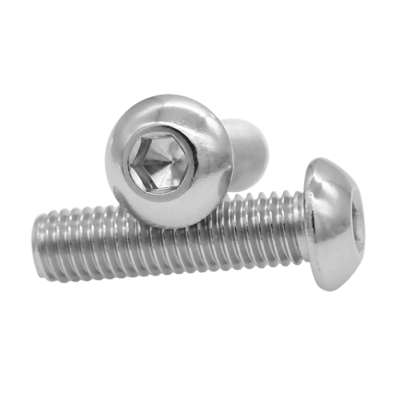 TONG 304内六角平圆头螺钉 M6*12 GB/T70.2-2000 (单位:100个/件)