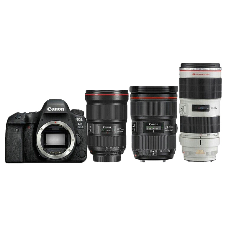 佳能(canon)6D2(16-35F2.8 III+24-70F2.8+70-200F2.8 III)
