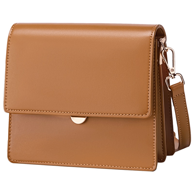 第九城（V.NINE） 单肩包女韩版简约百搭风琴包时尚休闲复古斜挎包女包包女