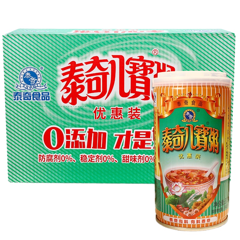 泰奇 370g*24 桂圆莲子八宝粥礼盒装(单位:箱)