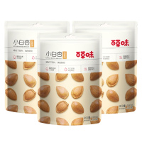 百草味 小白杏(奶香味)100g*3袋