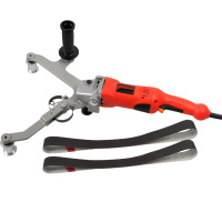 迷你砂带机阿斯卡利砂锉 制模小型砂纸机 抛光机环带机220V可用 主机+3砂带