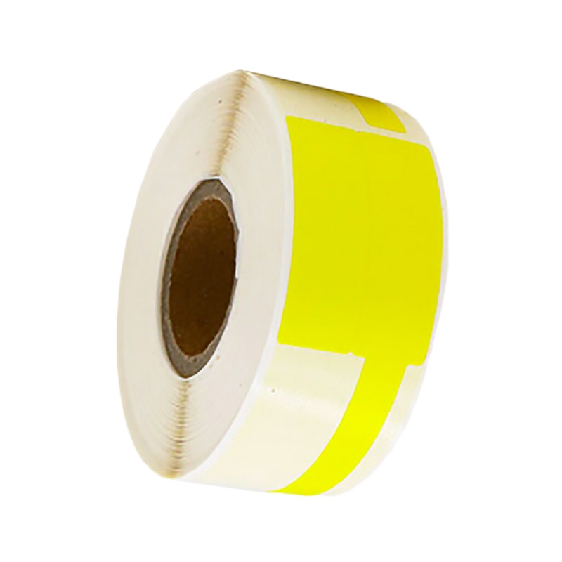 百刻 SF32-64-35YL 线缆标签 32*64+35mm 150张/卷 黄色