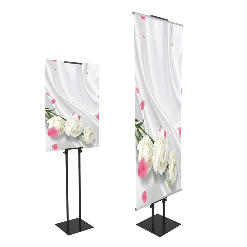 金属烤漆立式架(不含KT板) TC-239 伸缩海报架 (个)