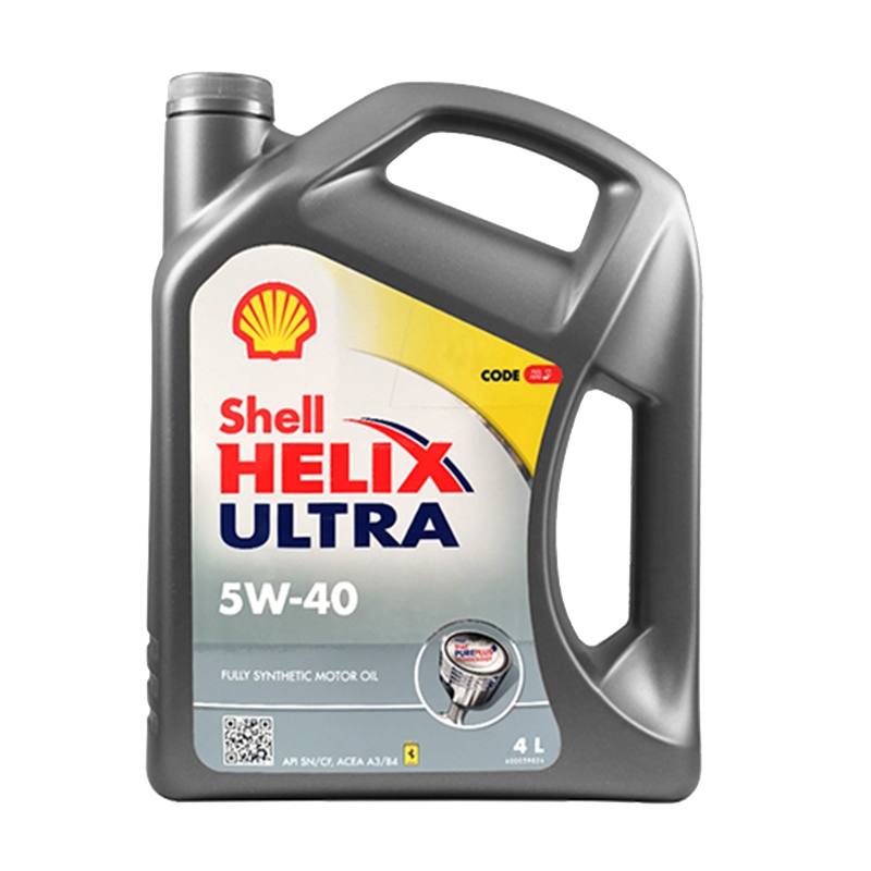 壳牌(Shell) Helix Ultra 5W-40 A3/B4 全合成机油 SN/CF级 4L/瓶(香港原装进口)