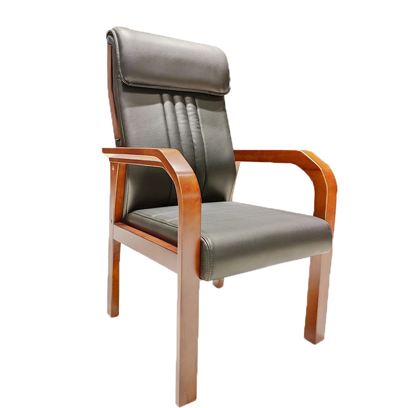 艾菲玛 办公椅AFM-C251牛皮 黑色