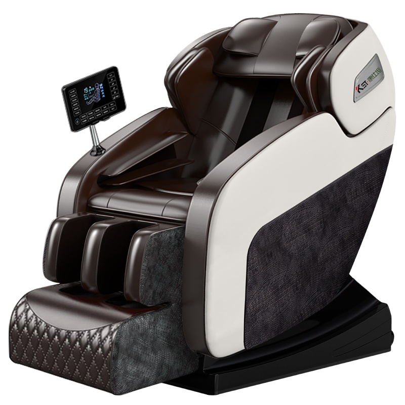 德国康仕坦(Konstan)太空舱岫玉机芯按摩椅定时功能揉捏家用全自动全身智能电动按摩椅支持脚底高级PU皮质SL61S