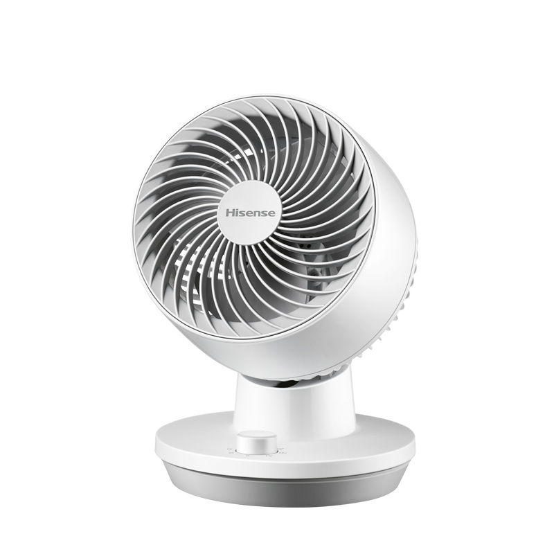 海信(Hisense)空气循环扇三档风速广角送风俯仰调节台式家用宿舍轻音小型桌面电风扇涡轮对流风扇FXJ-AN1502