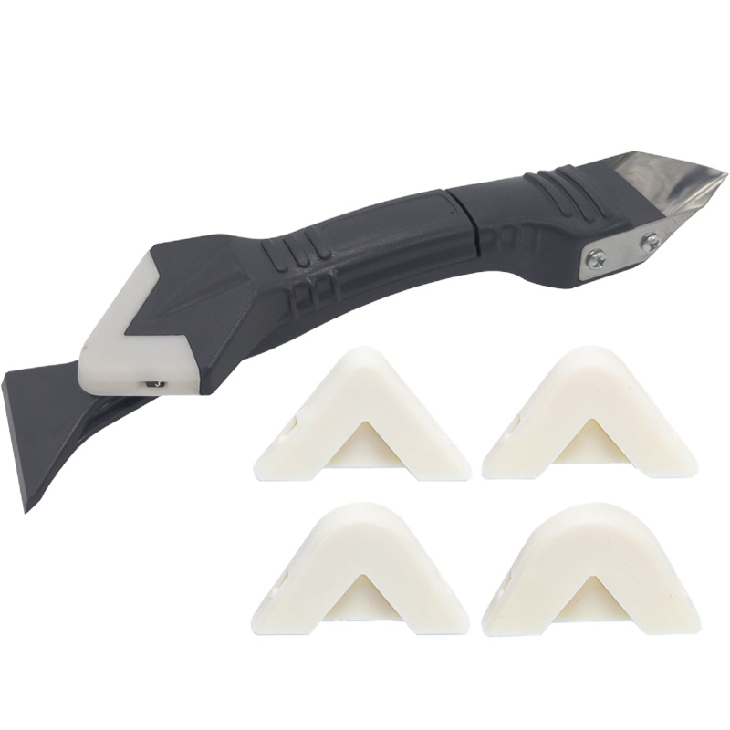 彩弘 玻璃胶刮板 多功能刮刀 瓷砖美缝工具套装 硅胶打胶工具铲刀