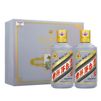 贵州茅台酒 生肖纪念年份酒 戊戌狗年 53度 375ml*2瓶 酱香型白酒 礼盒装