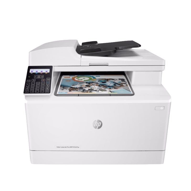 惠普(HP)LaserJet Pro M181fw彩色A4激光一体机(打印 复印 扫描 传真 无线wifi)(尊享服务L)