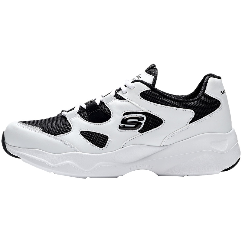 斯凯奇女鞋休闲鞋复古DLITES厚底老爹鞋熊猫运动鞋999235