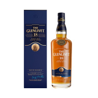 格兰威特(Glenlivet)洋酒 18年 陈酿 单一麦芽 苏格兰 威士忌 700ml