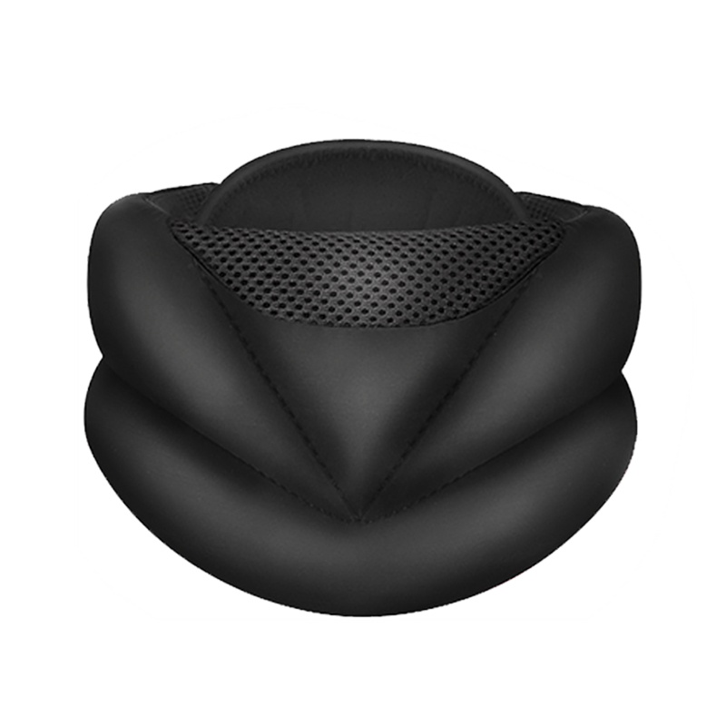 爱护佳护颈椎脖套保暖颈带家用成人托玛琳自发热敷男女士颈托固定 均码 黑色