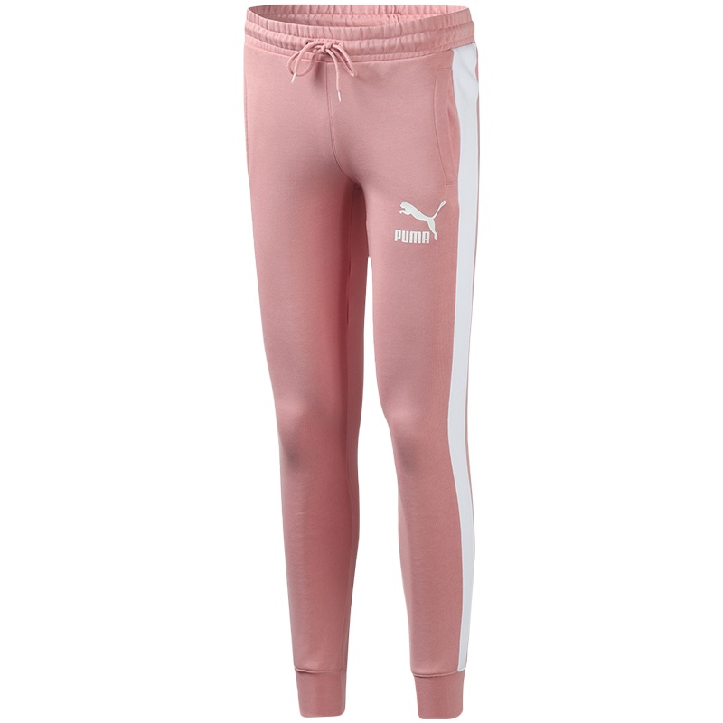 【自营】PUMA彪马男裤T7运动裤收口卫裤针织长裤595983