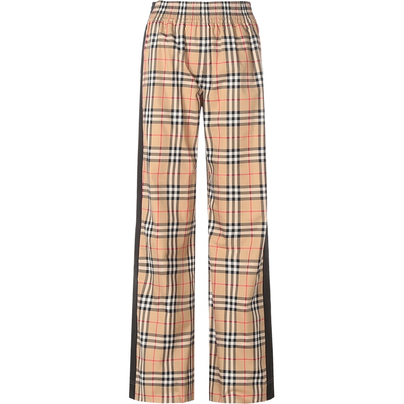 BURBERRY 博柏利 女款 棉质休闲裤长裤拖地裤 80405971
