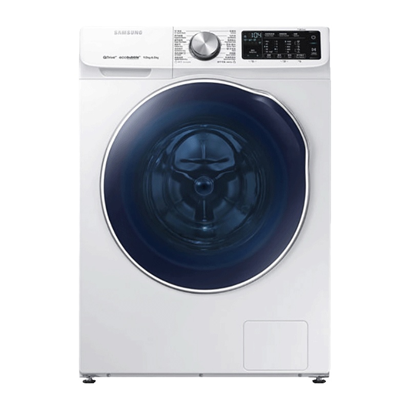 [咨询预订享特价]  三星 WW12TP34DSX/SC家用12公斤大容量泡泡净AI智能控制全自动滚筒洗衣机 冰晶灰