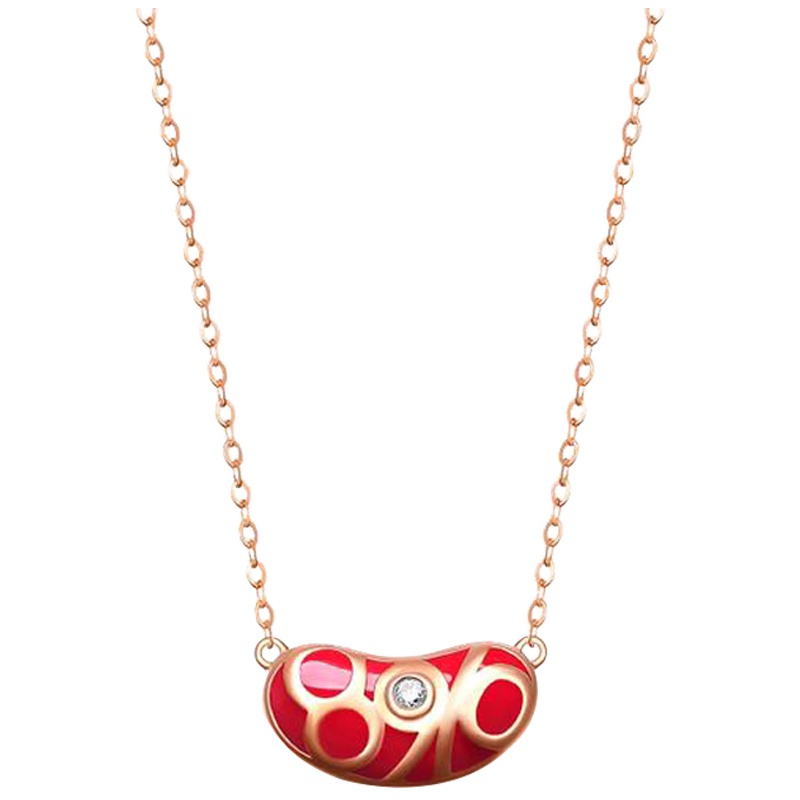 水贝珠宝(SHUIBEI JEWELRY)3D18K金新工艺 八九不离十 · 热爱相思豆