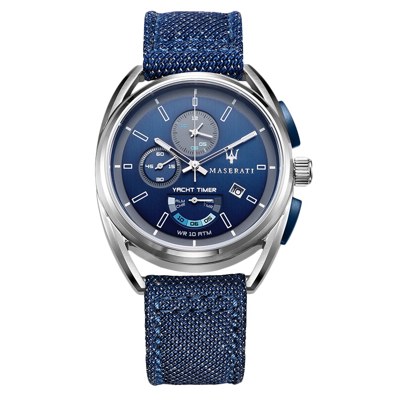 玛莎拉蒂（MASERATI）男表 远航系列时尚百搭多功能防水石英男士手表 R8851132001