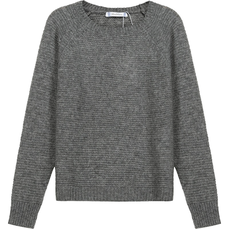 MAX MARA 麦丝玛拉 女士山羊绒/桑蚕丝圆领毛衣针织衫 SATRAPO