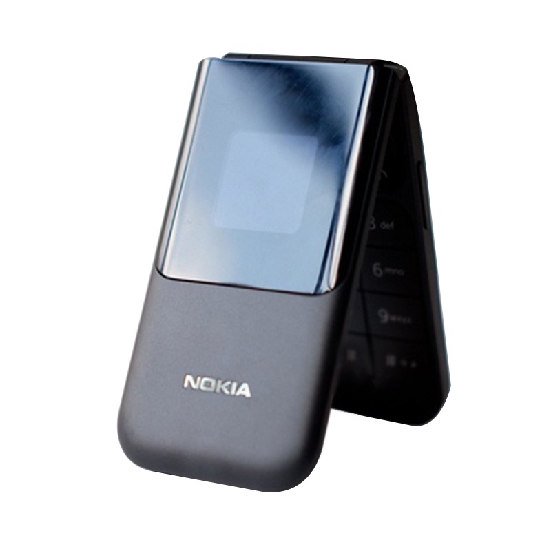 [全新原封正品]NOKIA/诺基亚N2720 Flip 翻盖双屏4G手机超长待机老年人怀旧 红色 港版 支持全网双卡