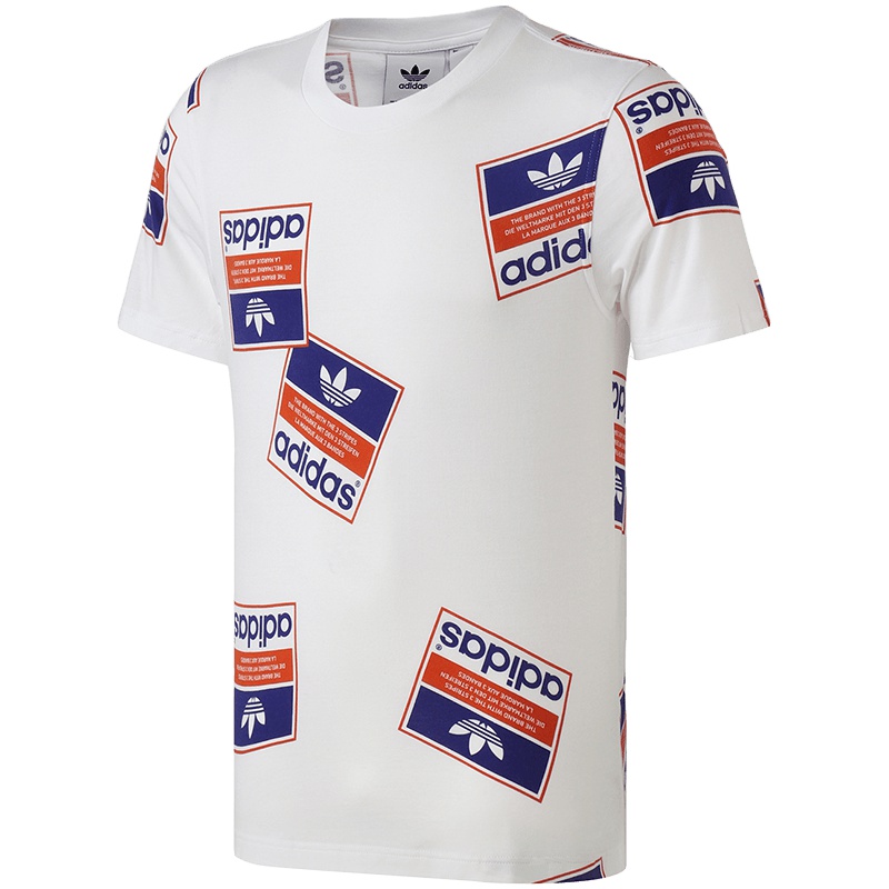 【自营】Adidas阿迪达斯三叶草男装运动休闲圆领短袖DX3649