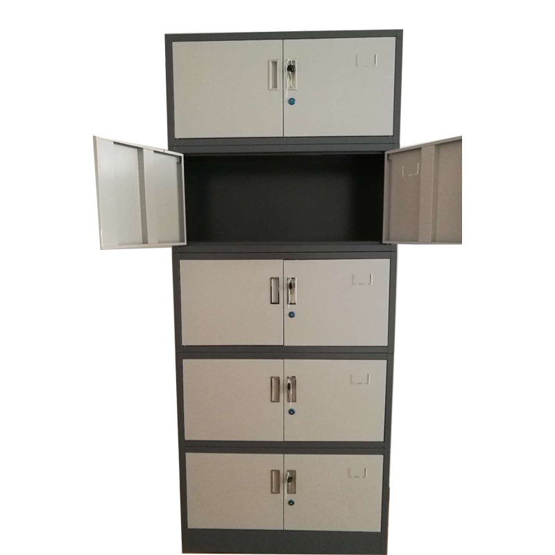 首指(SZ)铁皮柜/套色分体五节档案柜 CX-T025